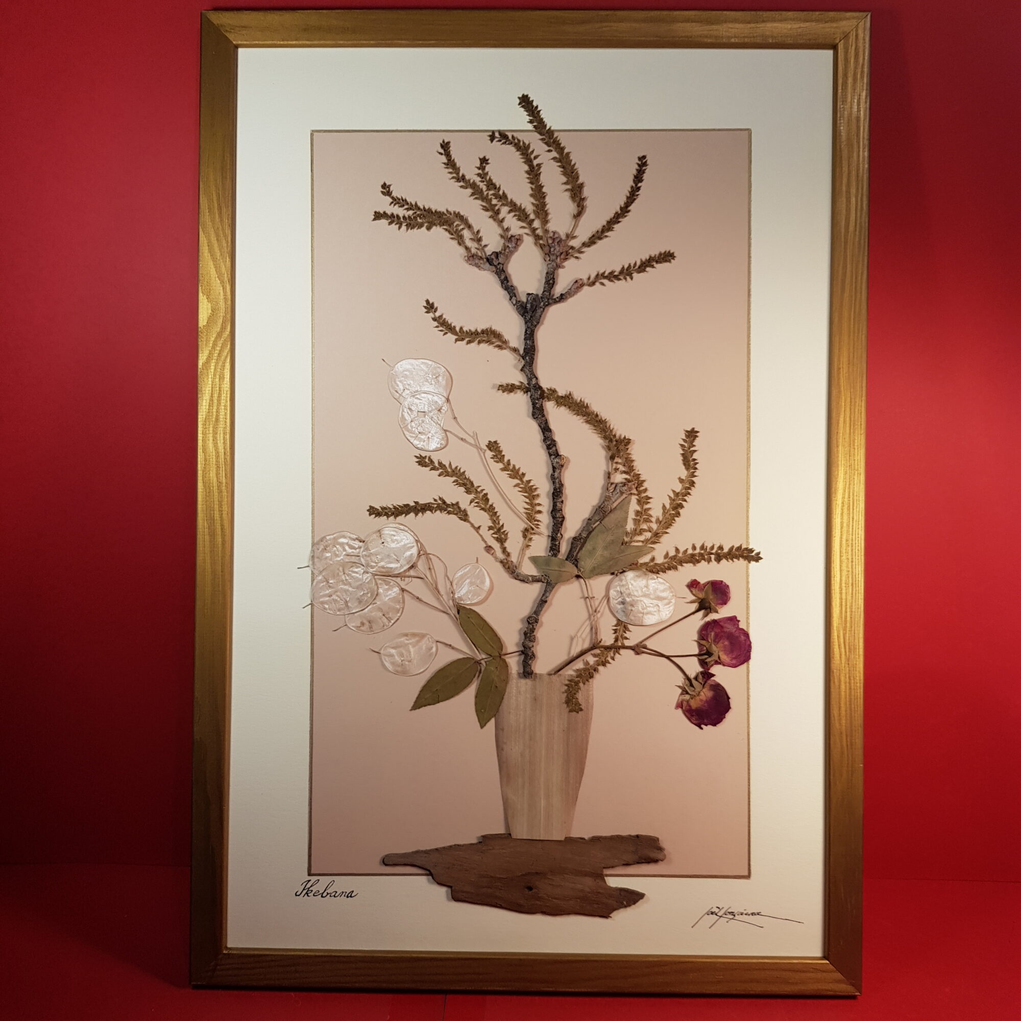 Ikebana argenté